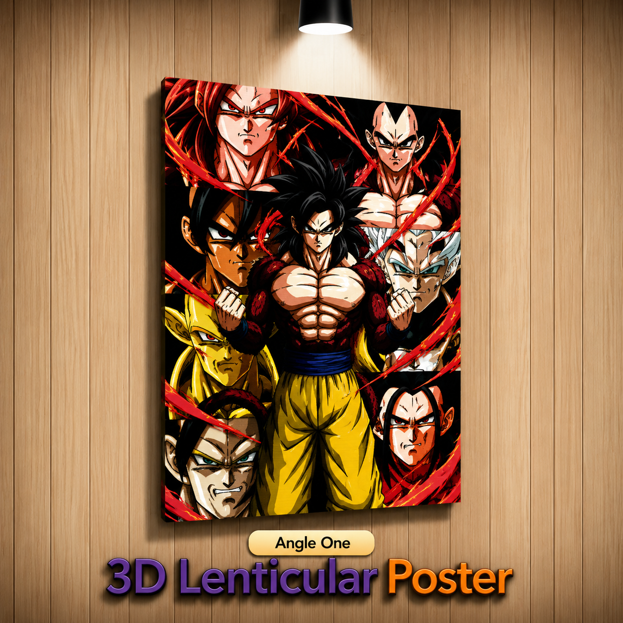 Cuadro lenticular | Serie animada