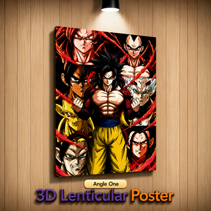 Cuadro lenticular | Serie animada